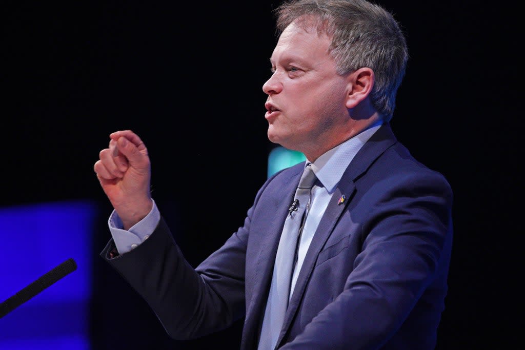 Transport Secretary Grant Shapps has said the chief executive of P&O Ferries should resign (Peter Byrne/PA) (PA Wire)