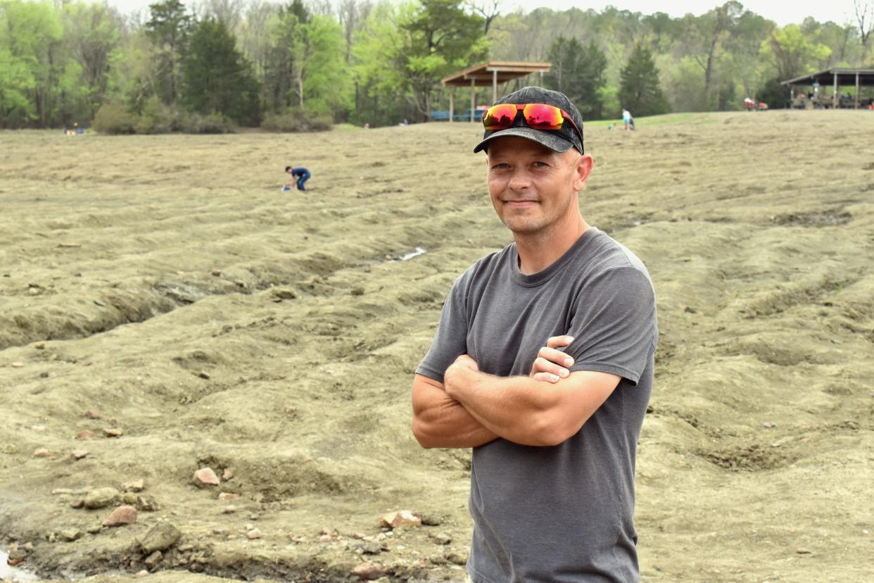 Adam Hardin is a regular visitor at Crater of Diamonds State Park in Arkansas. The diamond-hunter has been visiting the state park for over 10 years and unearthed his largest find, a 2.38-carot diamond in April.