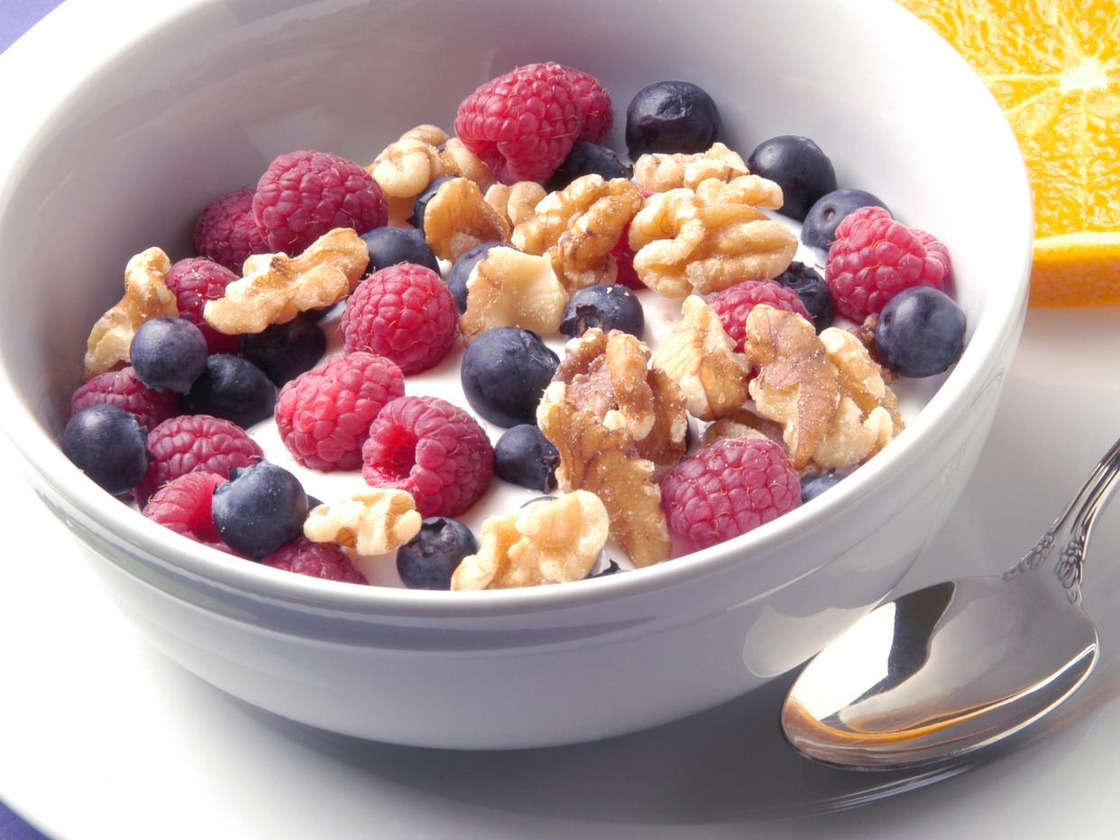 loaded yogurt bowl