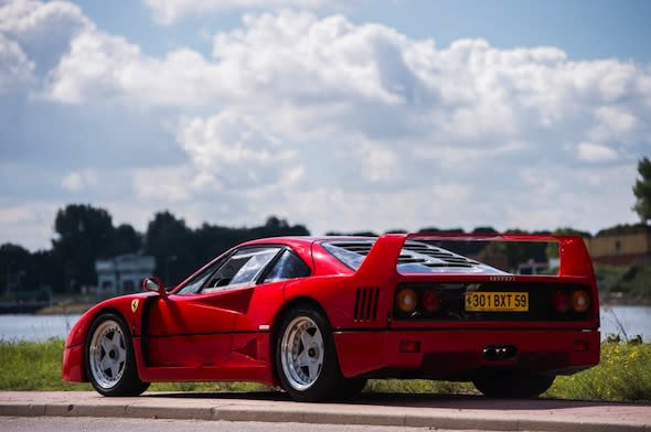 Nigel Mansell Ferrari F40