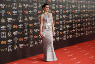 <p>Penélope Cruz fue una de las últimas en llegar a la alfombra roja y nos decepcionó con su vestido de Chanel. (Foto: Gtres). </p>