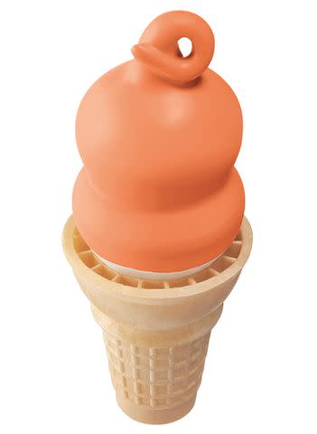 DQ Creamsicle Dipped Cone