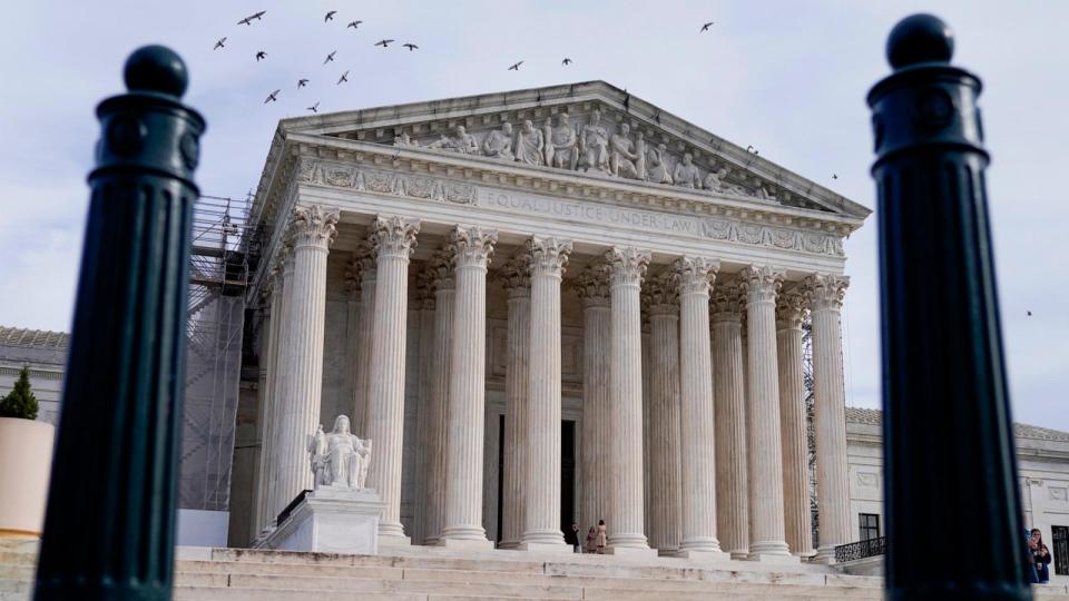 PHOTO: The Supreme Court is seen, Nov. 15, 2023. (Mariam Zuhaib/AP, FILE)