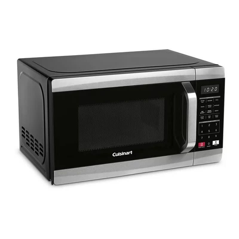 <p><a href="https://go.redirectingat.com?id=74968X1596630&url=https%3A%2F%2Fwww.wayfair.com%2F--%2Fpdp%2Fcuisinart--cuisinart-0.7-cubic-feet-countertop-microwave-cmw70-l901-dvzj2945.html&sref=https%3A%2F%2F" rel="nofollow noopener" target="_blank" data-ylk="slk:Shop Now;elm:context_link;itc:0;sec:content-canvas" class="link ">Shop Now</a></p><p>0.7 cu. ft. Countertop Microwave</p><p>wayfair.com</p><p>$129.95</p>