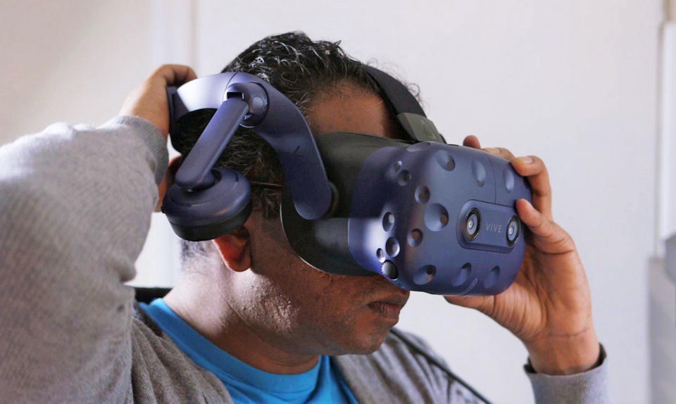 What if HTC could make the Vive VR headset again, but with better ergonomics,