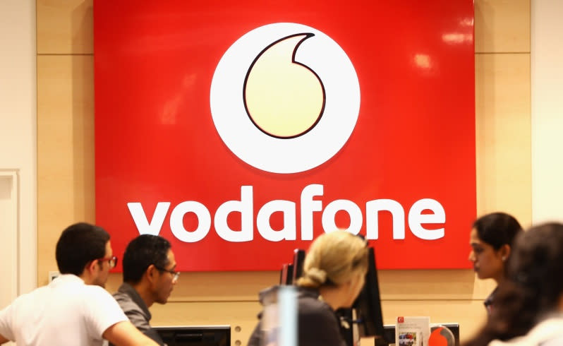 Vodafone customer numbers sink, again