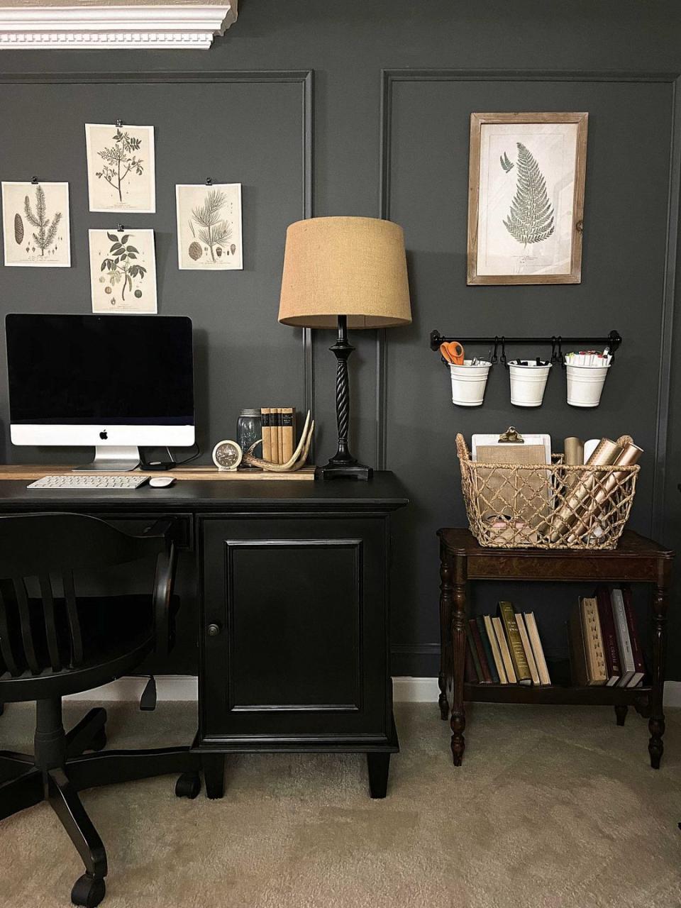 Peaceful Basement Office/Craftroom