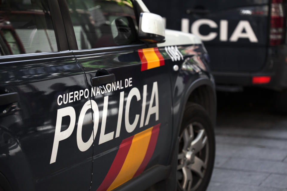 spanish police car