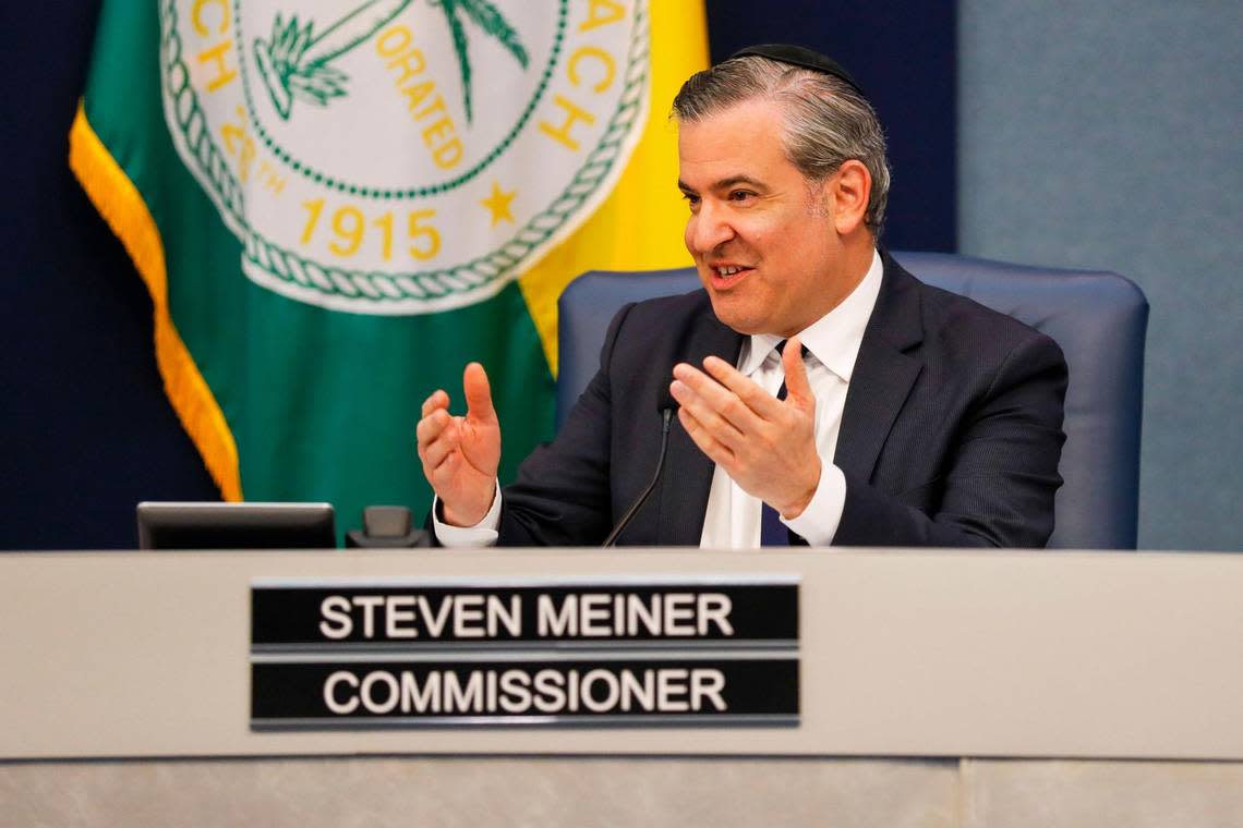 Miami Beach Commissioner Steven Meiner wants more information on zoning and other issues related to Miami-Dade’s plan to build a Metromover extension to South Beach.