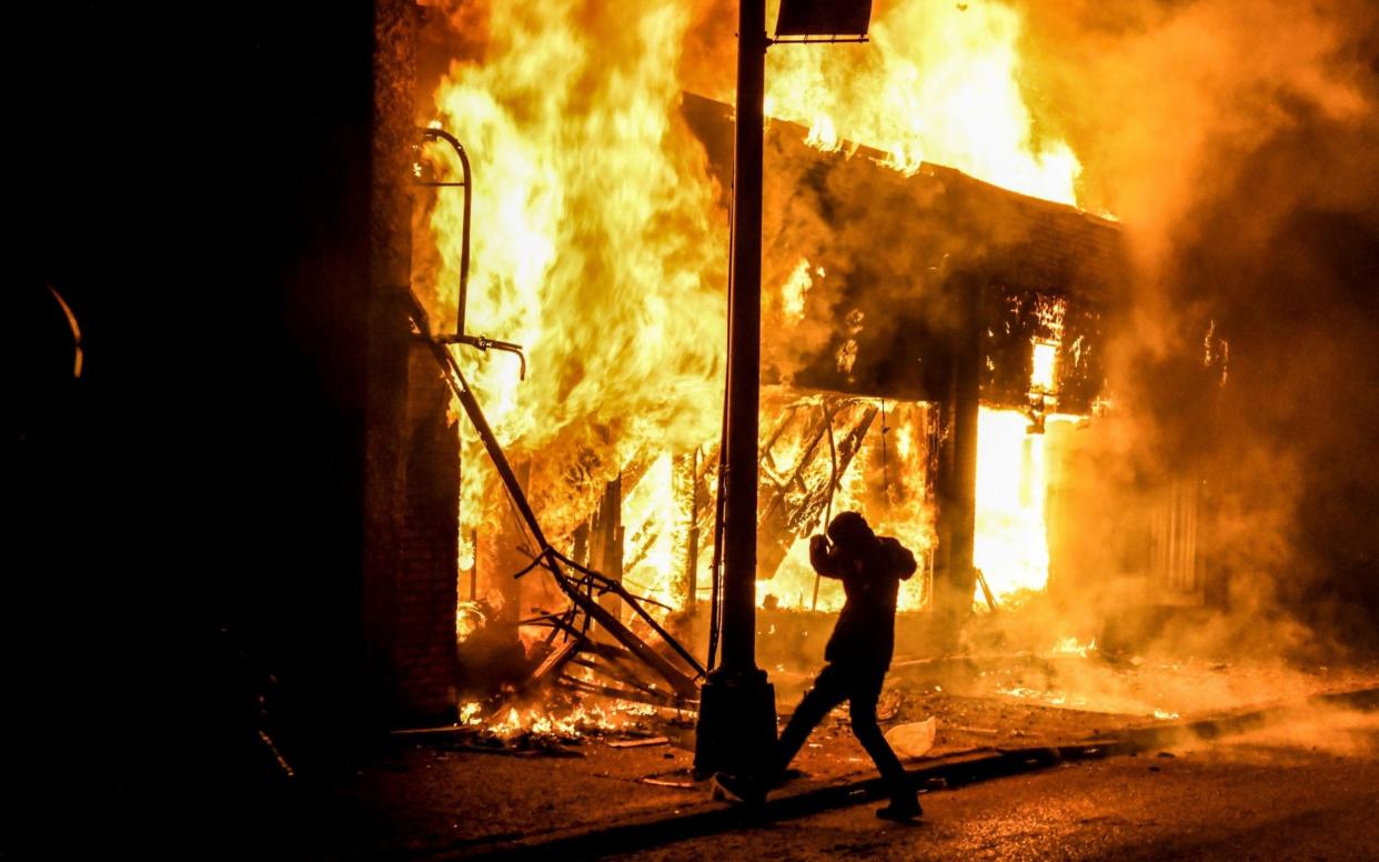 George Floyd protests america us - GETTY IMAGES