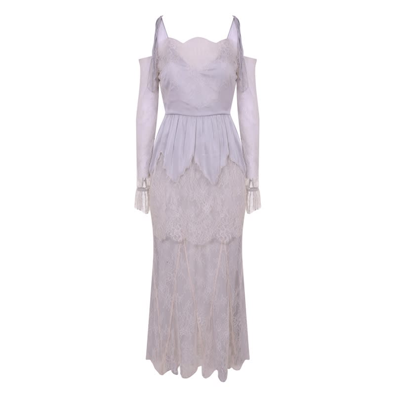 <p>Cutwork Lace Bardot Dress, $850</p> <p> <strong>Related Articles</strong> <ul> <li><a rel="nofollow noopener" href="http://thezoereport.com/fashion/style-tips/box-of-style-ways-to-wear-cape-trend/?utm_source=yahoo&utm_medium=syndication" target="_blank" data-ylk="slk:The Key Styling Piece Your Wardrobe Needs;elm:context_link;itc:0;sec:content-canvas" class="link ">The Key Styling Piece Your Wardrobe Needs</a></li><li><a rel="nofollow noopener" href="http://thezoereport.com/entertainment/celebrities/amal-george-clooney-baby-names/?utm_source=yahoo&utm_medium=syndication" target="_blank" data-ylk="slk:Amal Clooney Won't Let George Choose These Names For Their Twins;elm:context_link;itc:0;sec:content-canvas" class="link ">Amal Clooney Won't Let George Choose These Names For Their Twins</a></li><li><a rel="nofollow noopener" href="http://thezoereport.com/entertainment/culture/big-little-lies-soundtrack/?utm_source=yahoo&utm_medium=syndication" target="_blank" data-ylk="slk:Stop Everything: The Big Little Lies Soundtrack Is Finally Coming;elm:context_link;itc:0;sec:content-canvas" class="link ">Stop Everything: The Big Little Lies Soundtrack Is Finally Coming</a></li> </ul> </p>