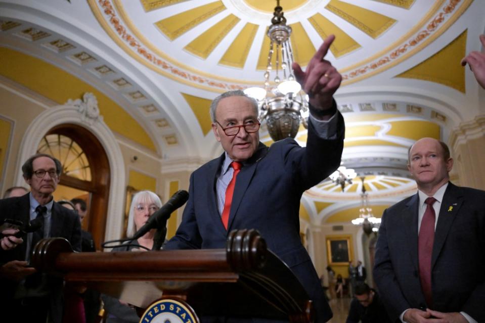 Senate Majority Leader Chuck Schumer (D-NY) has yet to endorse the bill, which sailed out of the House Energy & Commerce Committee last week in a unanimous bipartisan vote. REUTERS