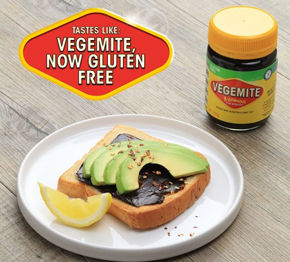 Vegemite has just announced a new gluten-free version. Source: Instagram/Vegemite