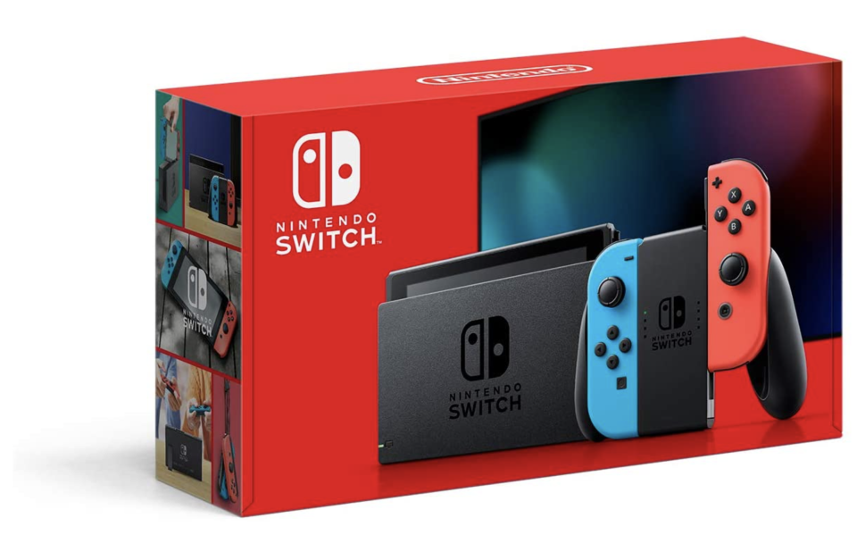 Nintendo Consola Switch Neon 32GB Version 1.1 - Standard Edition. Foto: amazon.com.mx