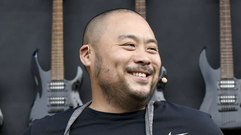 David Chang smiling