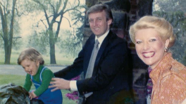 PHOTO: Ivana Trump shares a family photo featuring Don Jr., Donald Trump, herself (from left to right) at the Winged Foot Golf Club in Mamaroneck, New York, in 1978.  (Ivana Trump )