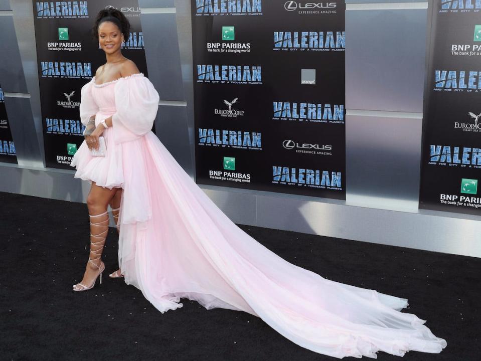 Rihanna valerian premiere