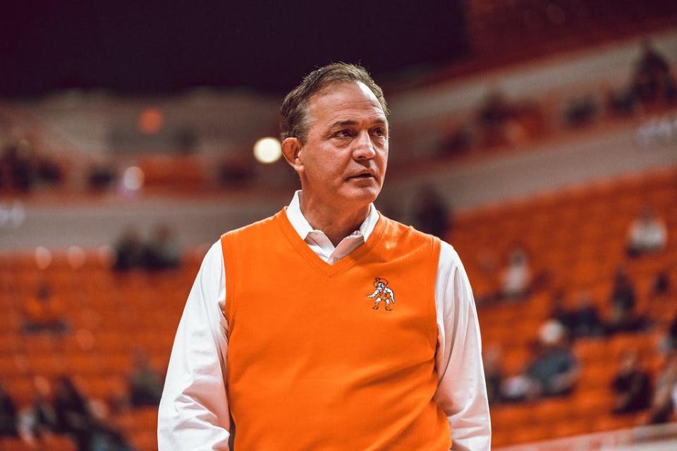 Oklahoma State wrestling coach John Smith