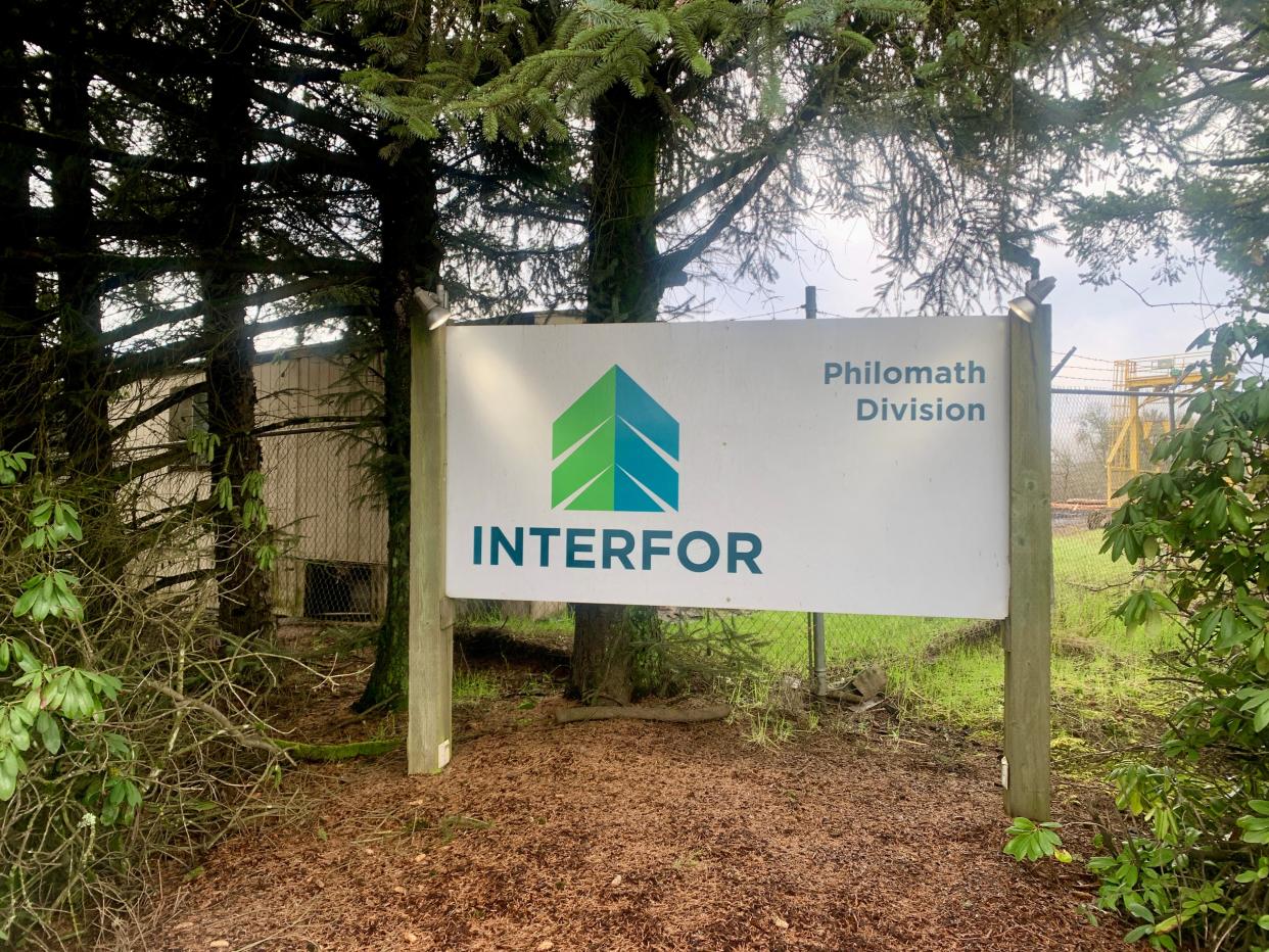 Interfor bought the Philomath mill in 2021 from Georgia-Pacific.