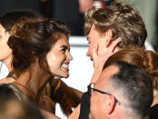 <p>In March, after about three months of dating, <a href="https://people.com/style/kaia-gerber-austin-butler-make-red-carpet-debut/" rel="nofollow noopener" target="_blank" data-ylk="slk:Gerber and Butler went public with their romance,;elm:context_link;itc:0;sec:content-canvas" class="link ">Gerber and Butler went public with their romance,</a> attending <em>W Magazine</em>'s annual Best Performances party hand-in-hand ahead of <a href="https://people.com/tag/academy-awards/" rel="nofollow noopener" target="_blank" data-ylk="slk:the Oscars;elm:context_link;itc:0;sec:content-canvas" class="link ">the Oscars</a>. <em>W Magazine</em> later shared a cute photo of <a href="https://www.wmagazine.com/culture/kaia-gerber-quentin-tarantino-best-performances-party-2022" rel="nofollow noopener" target="_blank" data-ylk="slk:Butler giving Gerber a kiss on the cheek;elm:context_link;itc:0;sec:content-canvas" class="link ">Butler giving Gerber a kiss on the cheek</a> inside the event. </p>