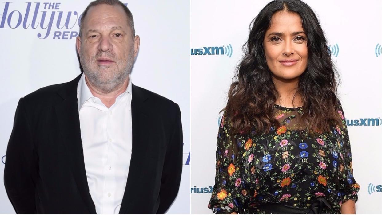 Weinstein respondió a las acusaciones de Salma.