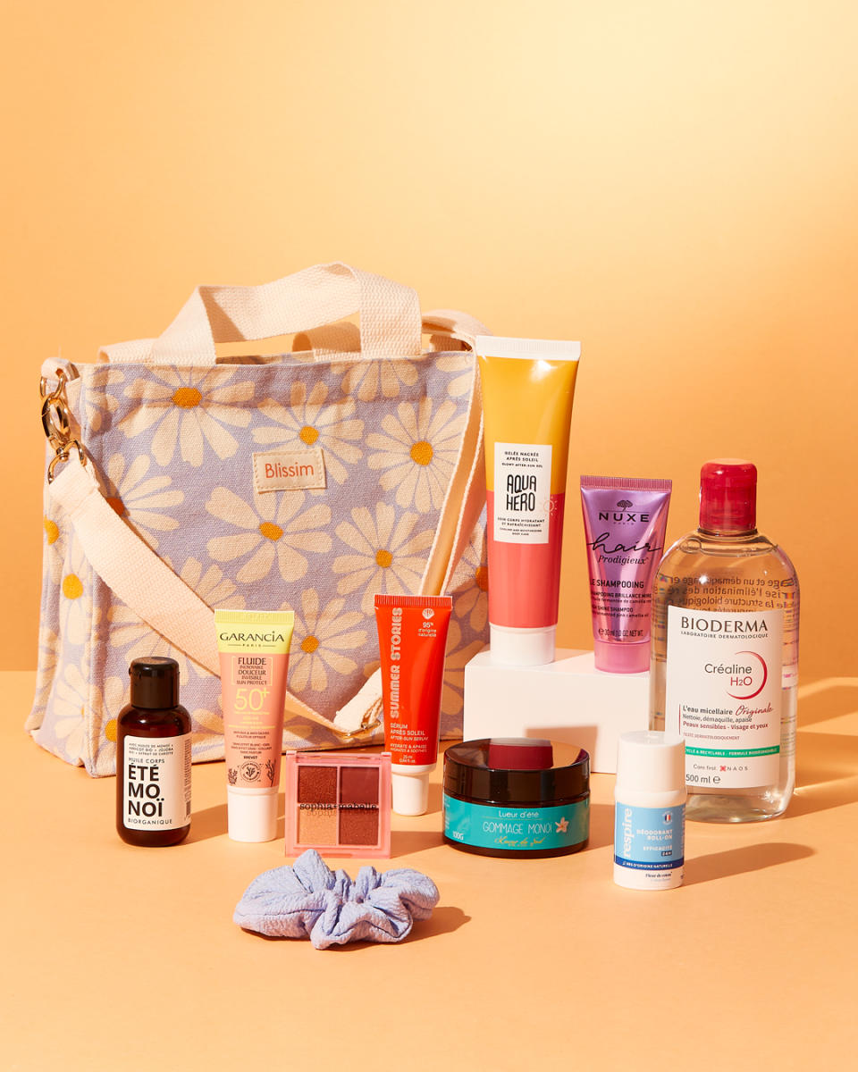 La box Summer de Blissim et les 10 produits d'une valeur de 120€