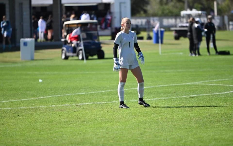 Ivy Nystrom, a junior goalkeeper at Phoenix Pinnacle, was recently named to the United States Olympic Developmental National team for 2007 Girls. She was one of four local players who were named to a team for their respective age groups.