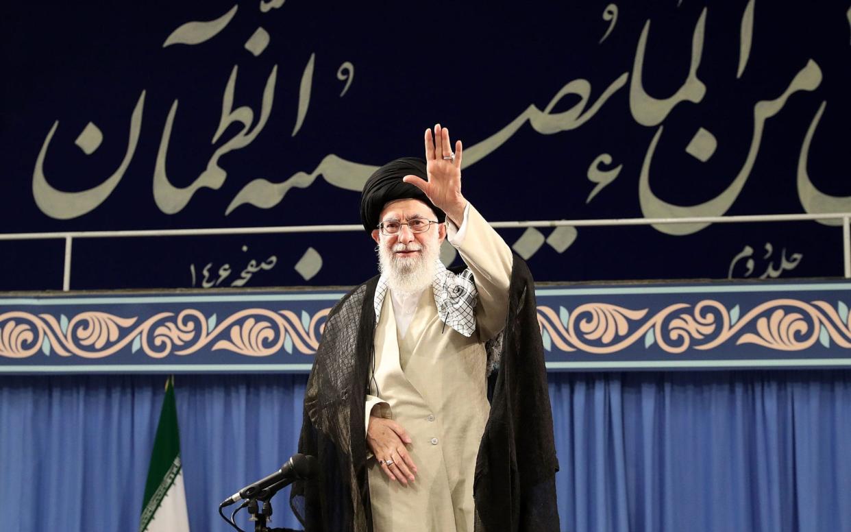 Iran's Supreme Leader Ayatollah Ali Khamenei was recently placed on the sanctions blacklist the US  - AFP