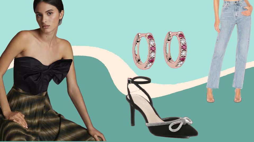 Add feminine elements with these easy-to-wear pieces that make a great Valentine's Day outfit idea.