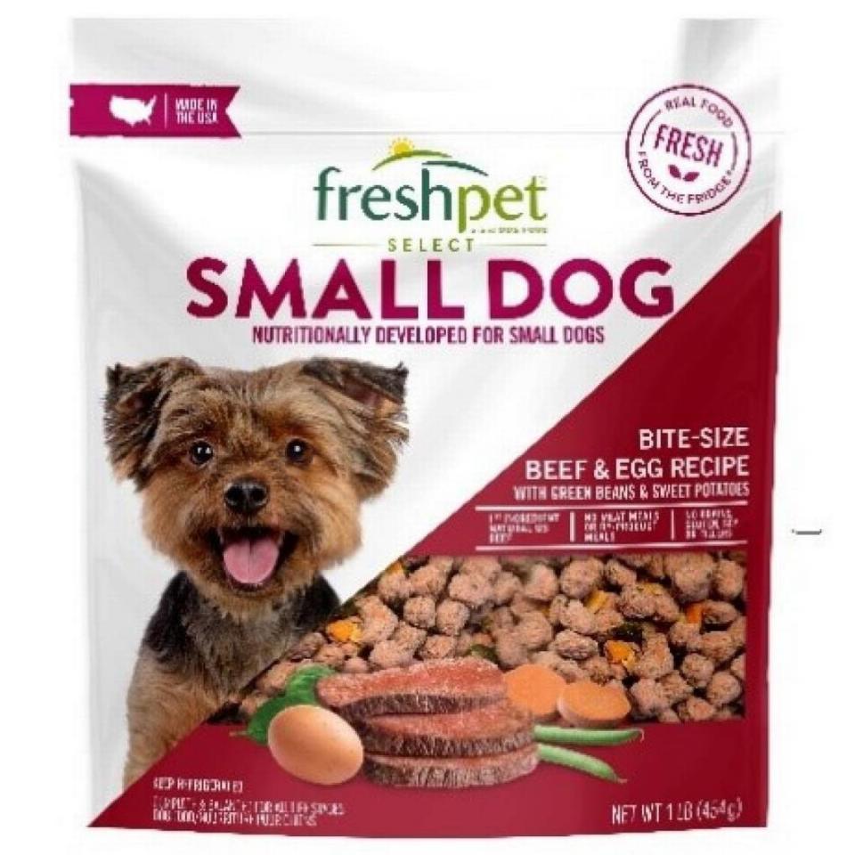Freshpet Select Small Dog Bite Size Beef & Egg Recipe Dog Food