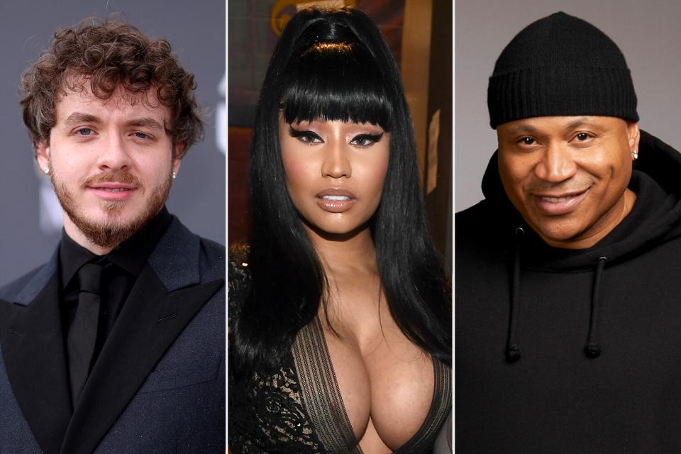 LL Cool J, Nicki Minaj and Jack Harlow