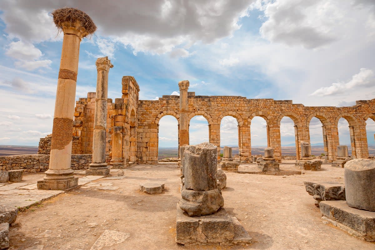 Volubilis is the site of ancient Roman ruins (Getty Images)