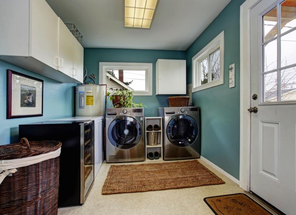 <body><p>In the past, homeowners were content to do laundry in the basement, with the washer and dryer occupying a shadowy portion of the larger subterranean space. Nowadays, in reaction to growing consumer demand, more and more builders are reserving space for laundry equipment on the first floor of new-construction homes. According to the NAHB, 56 percent of those in the housing market consider a special, separate laundry room to be indispensable.</p></body>