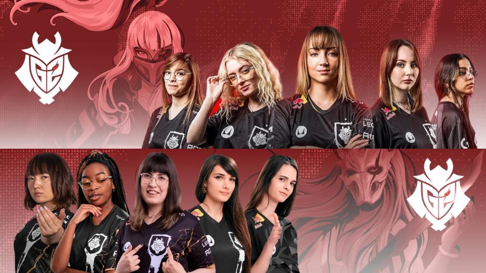 G2 already have both VALORANT Gamechangers and League of Legends female roster and have partnered with Mastercard to provide more opportunities for a more diverse group of gamers. (Photo: Riot Games, G2 Esports)