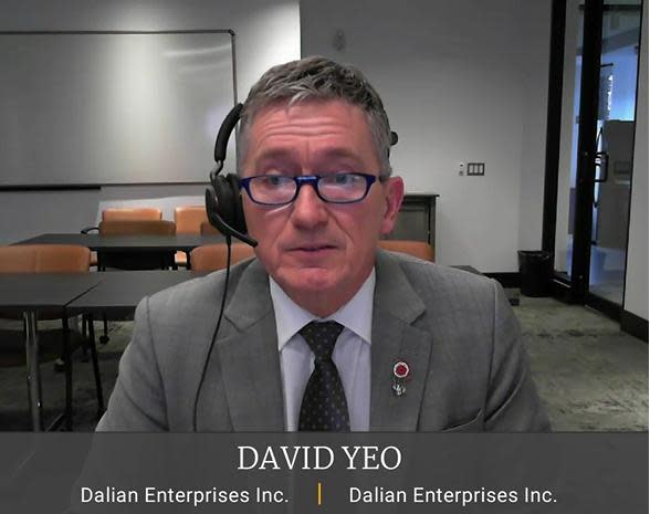 David Yeo's firm Dalian Enterprises Inc. was contracted to work on the ArriveCan app.