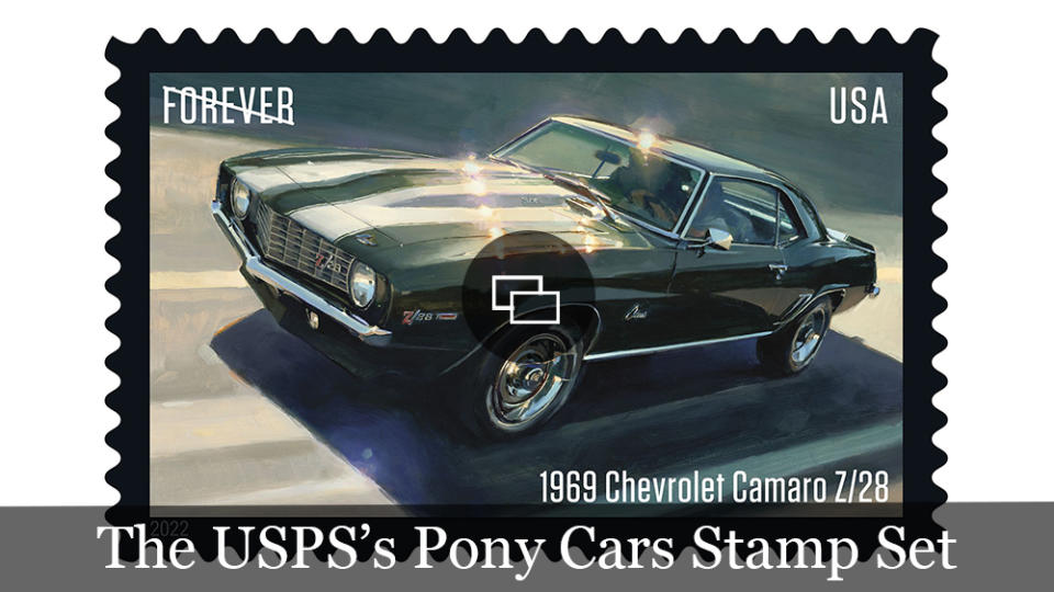 The USPS’s New Pony Cars Forever Stamp Set