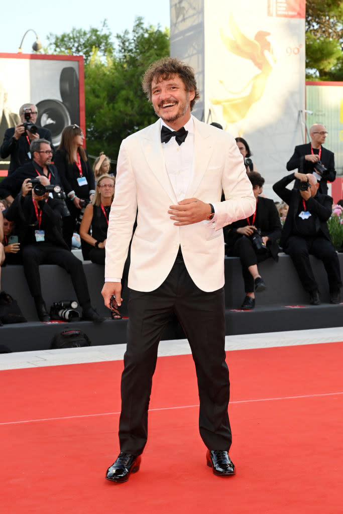 Pedro Pascal on the red carpet
