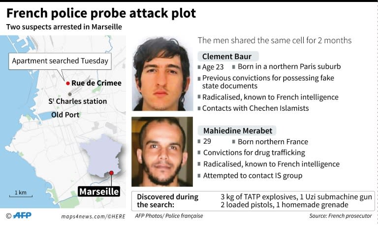 France attack plot probe