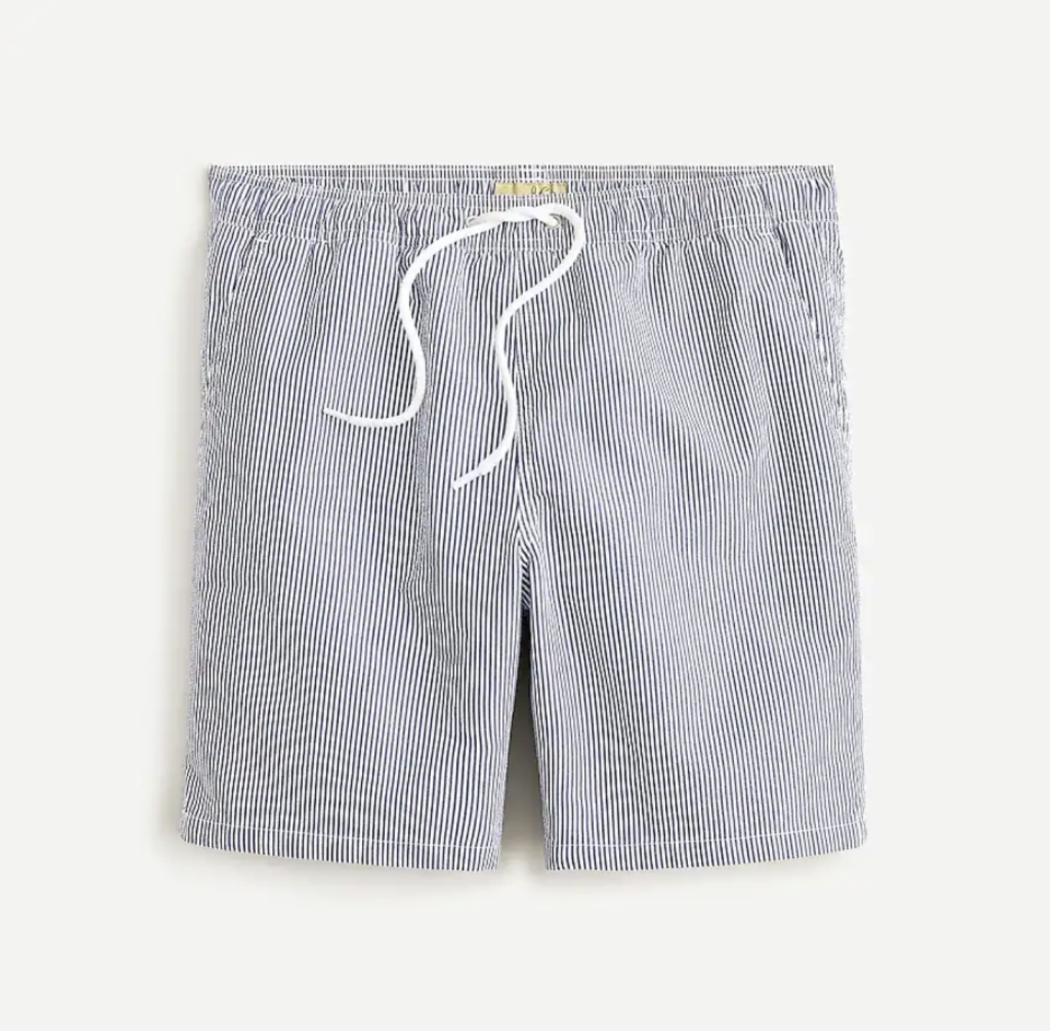 J.Crew Swim Trunk in Seersucker