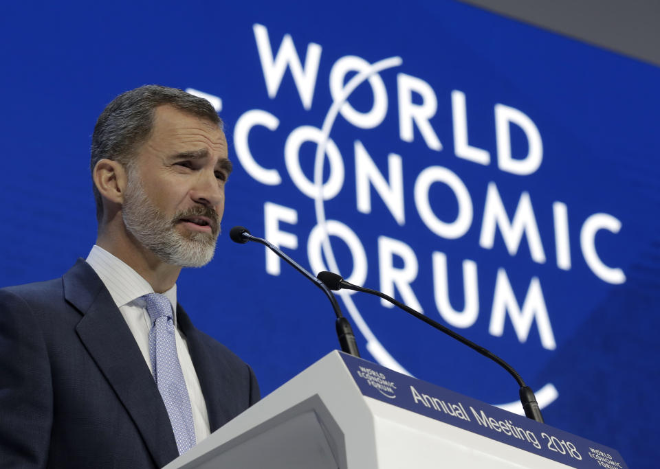 Felipe VI, rey de España. (AP Foto/Markus Schreiber)