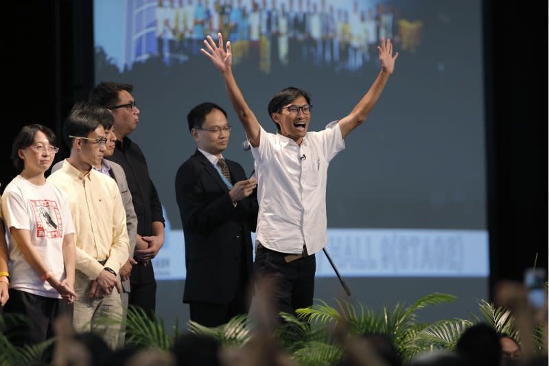 香港立法會選舉本土派當選人朱凱迪（AP）