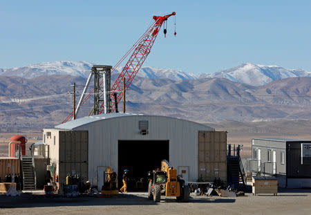 Nevada Copper's Pumpkin Hollow copper mine in Yerington, Nevada, U.S., January 10, 2019. REUTERS/Bob Strong