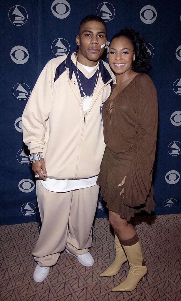 Nelly meets Ashanti. (KMazur/WireImage)
