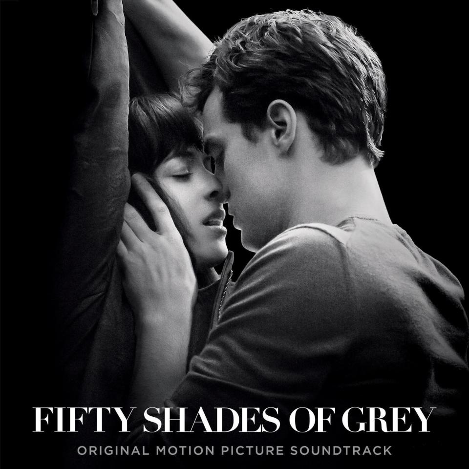 The album cover for Fifty Shades of Grey