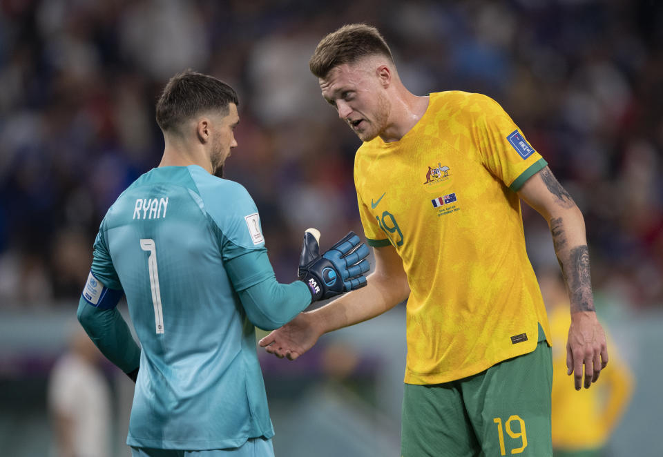 Australia se repuso de un debut con goleada en contra ante Francia. (Visionhaus/Getty Images)