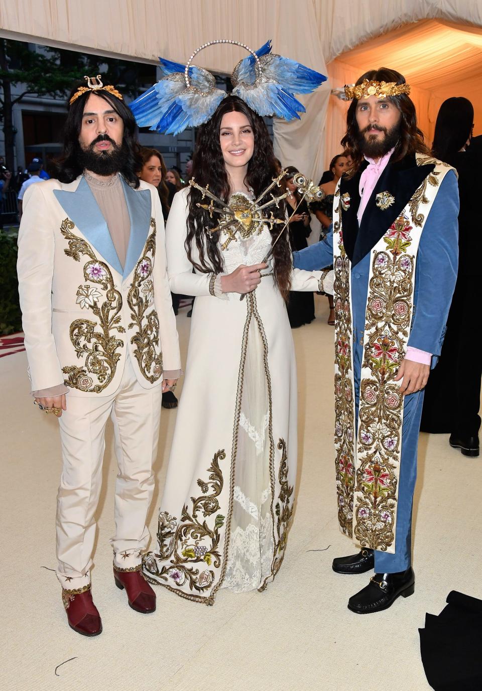 lana del rey jared leto met gala