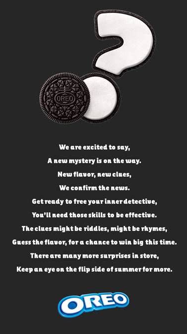 Photo credit: Oreo