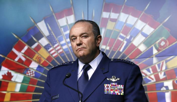 NATO Supreme Allied Commander Europe and Commander of the U.S. European Command General Philip Breedlove listens to a question during a news conference at the National Defence headquarters in Ottawa May 6, 2014. NATO will have to consider permanently stationing troops in eastern Europe as a result of the increased tension between Russia and Ukraine, the alliance's top military commander Breedlove said on Tuesday. REUTERS/Chris Wattie (CANADA - Tags: POLITICS MILITARY)