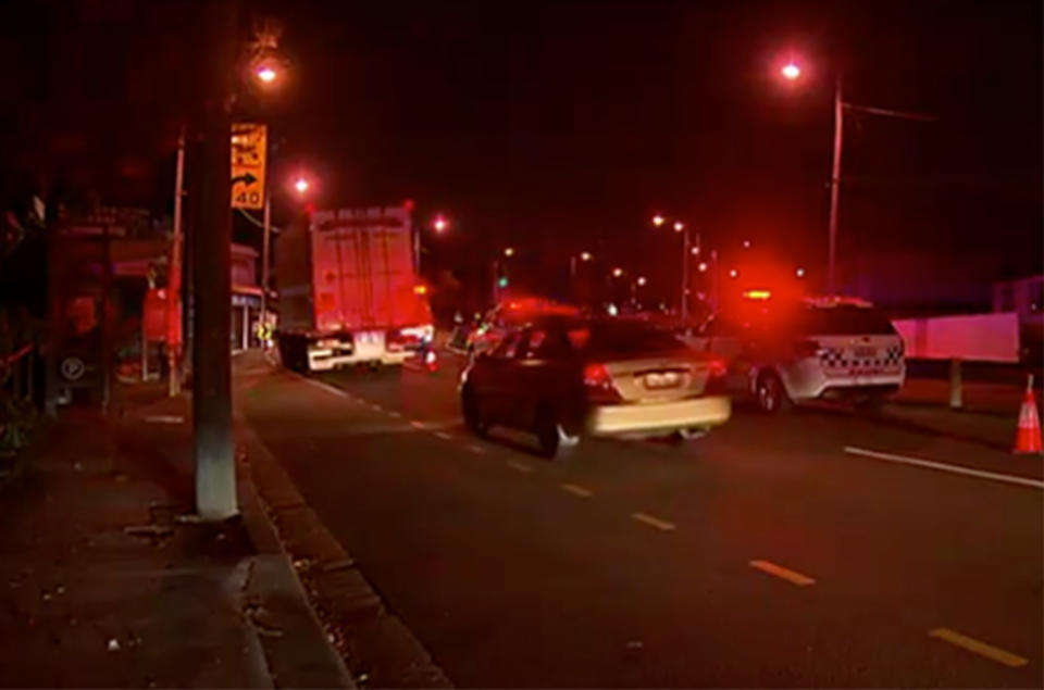 Annerley, Brisbane accident: A teenage boy has witnessed his 17-year-old mate die on the roadside in Annerley, Brisbane. 