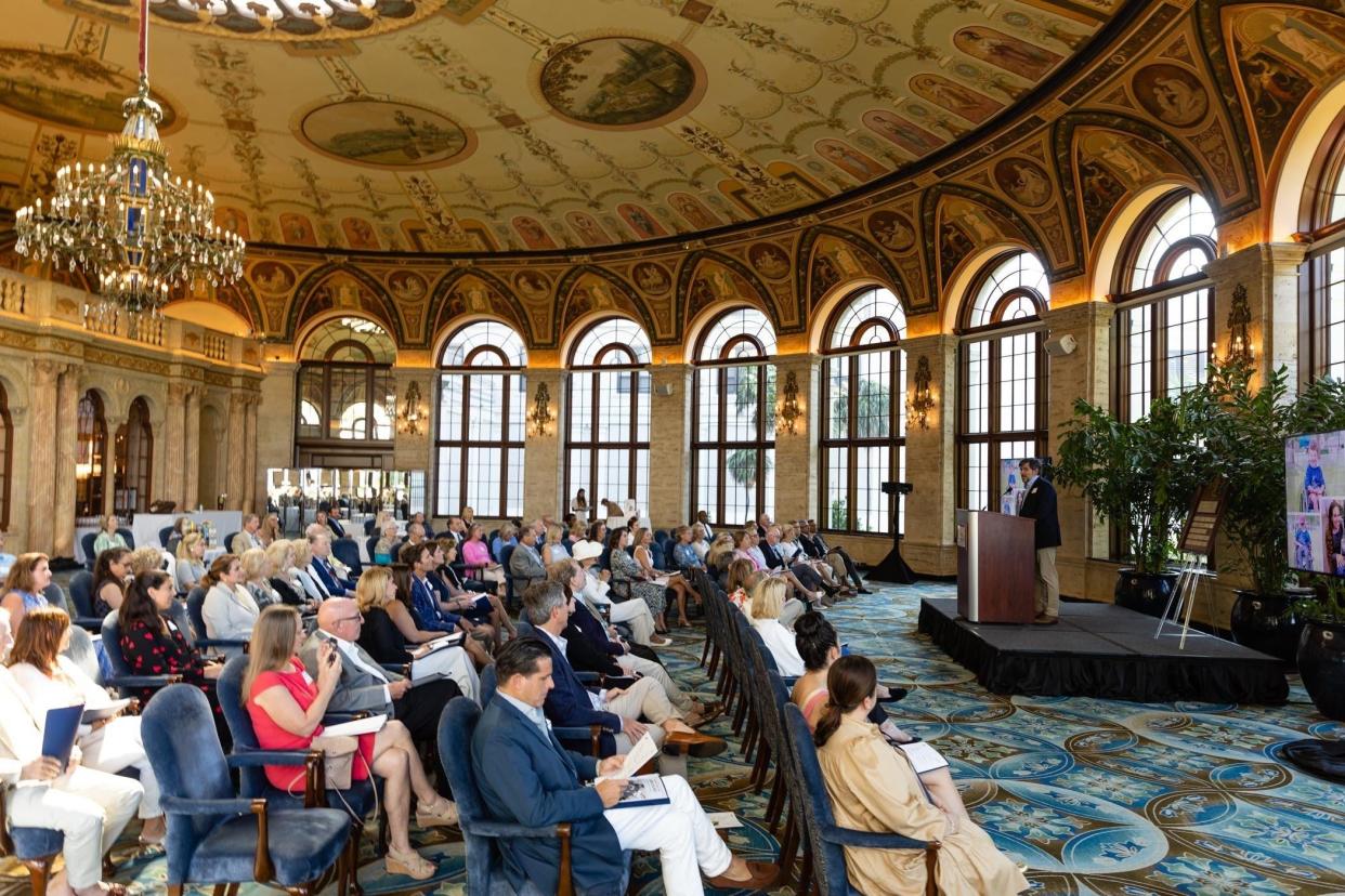 The Town of Palm Beach United Way's annual meeting took place at The Breakers in April. The organization is partnering with the Milken Center for Advancing the American Dream to help Palm Beach County residents build job-ready and workplace skills.
